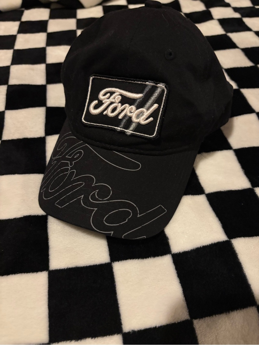 Ford hat (small mark on inside beak)